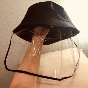 Protective Hat with detachable shield